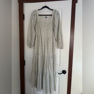 Old Navy Floral Print Midi Dress